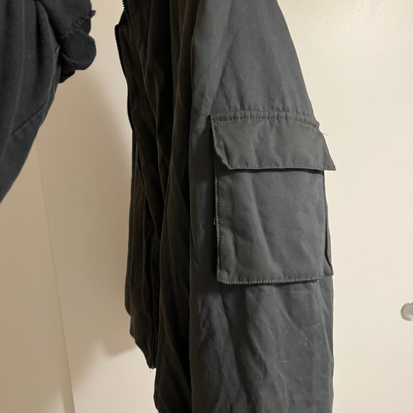 Grey-Blue Bomber Jacket from Oak and Fort (Size XS) - Picture 3 of 4